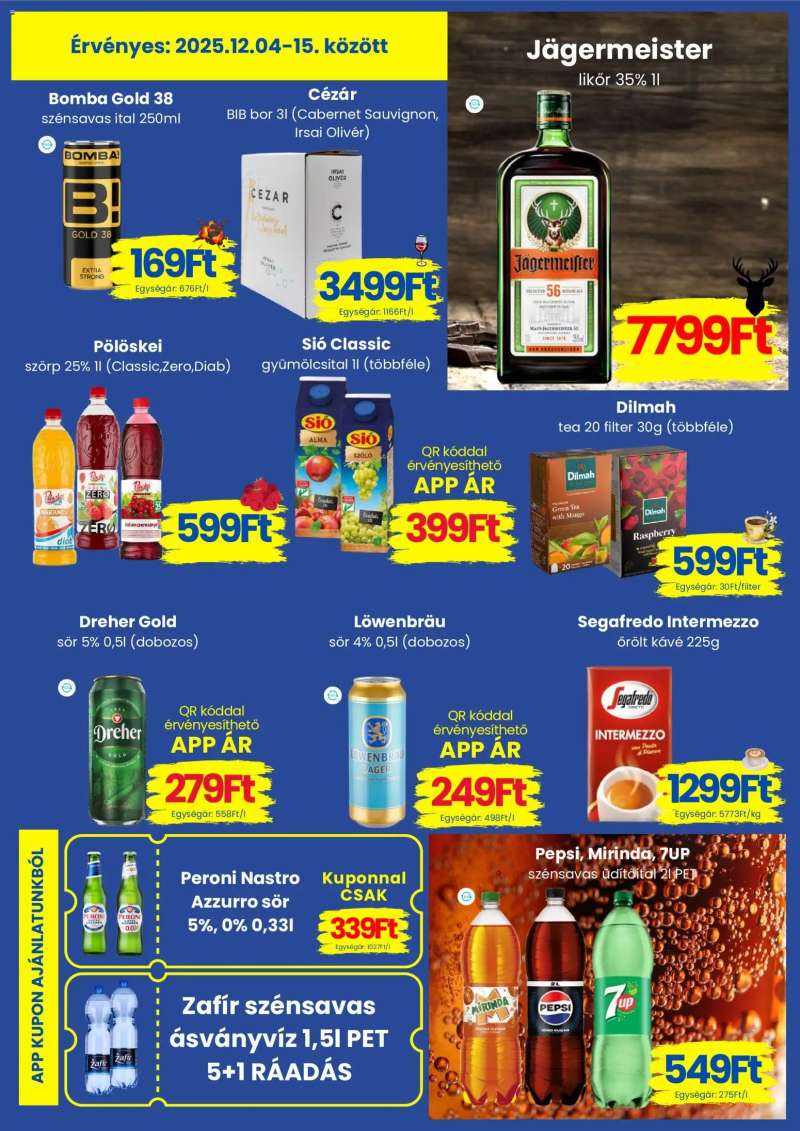 Magnetic Akciós újság Magnetic 3 oldal