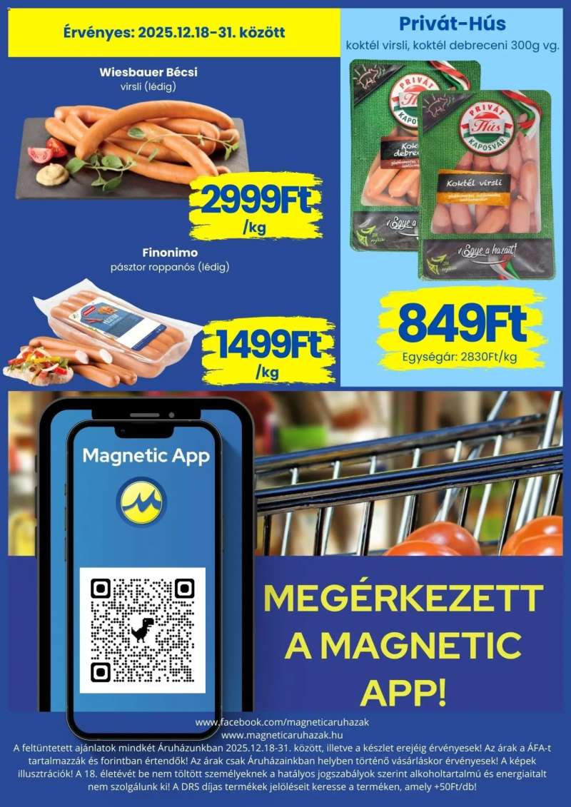 Magnetic Akciós újság Magnetic 11 oldal