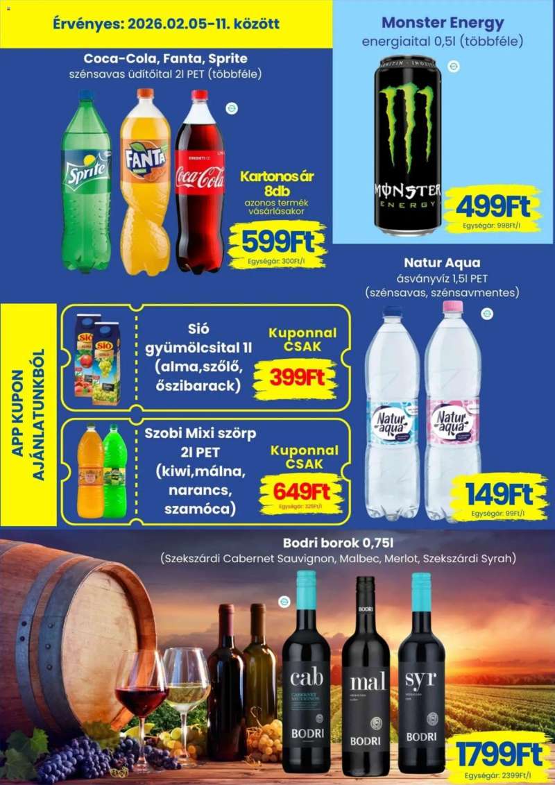 Magnetic Akciós újság Magnetic 6 oldal