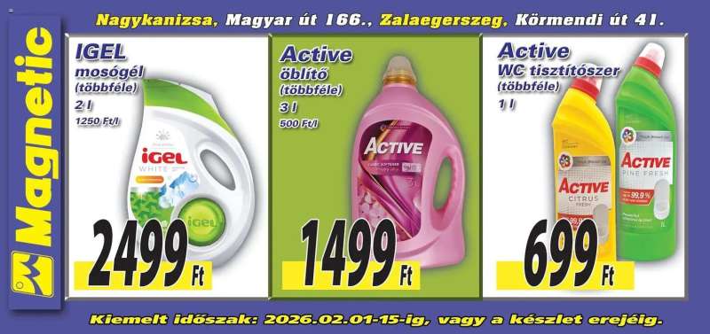 Magnetic Aktuális óriásplakátok 5 oldal