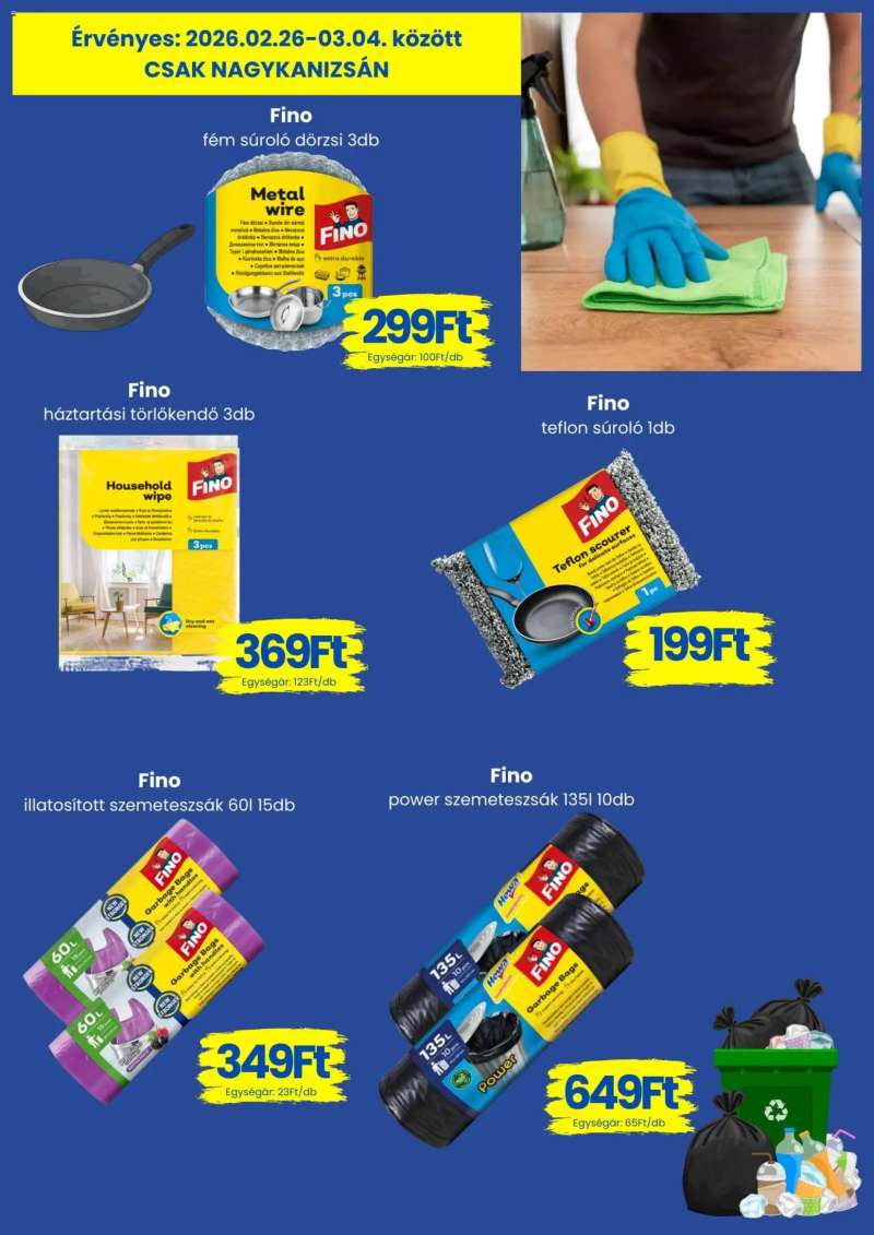 Magnetic Akciós újság Magnetic 3 oldal