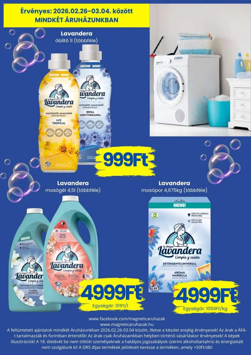 Magnetic Akciós újság Magnetic 8 oldal