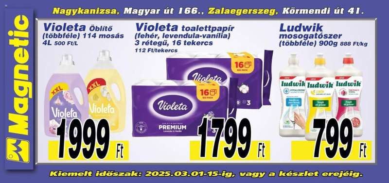 Magnetic Magnetic Aktuális óriásplakátok 2 oldal