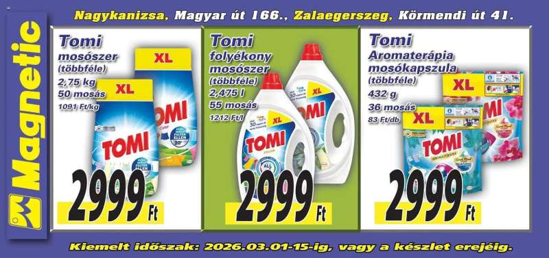 Magnetic Magnetic Aktuális óriásplakátok 3 oldal