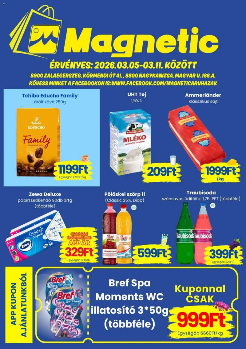 Magnetic Magnetic akciós újság 1 oldal
