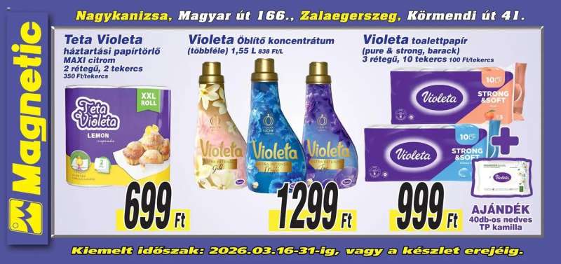 Magnetic Magnetic Aktuális óriásplakátok 1 oldal