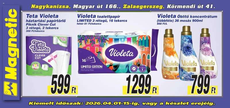 Magnetic Magnetic Aktuális óriásplakátok 2 oldal