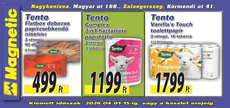 Magnetic Magnetic Aktuális óriásplakátok 3 oldal