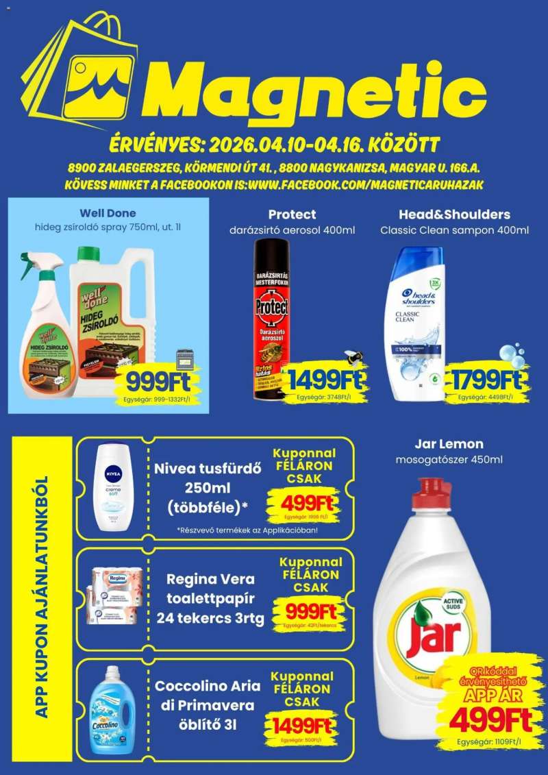 Magnetic Magnetic akciós újság 1 oldal