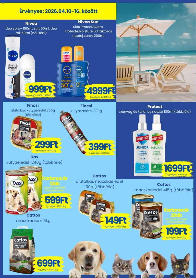 Magnetic Magnetic akciós újság 4 oldal