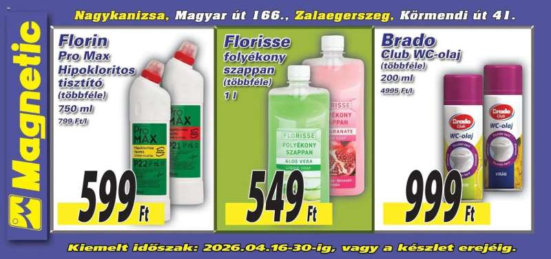 Magnetic Magnetic Aktuális óriásplakátok 2 oldal