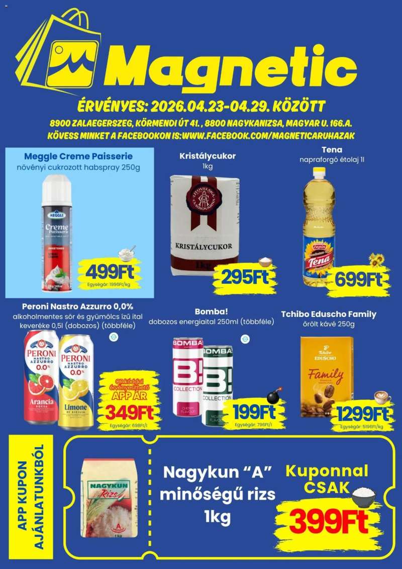 Magnetic Magnetic akciós újság 1 oldal