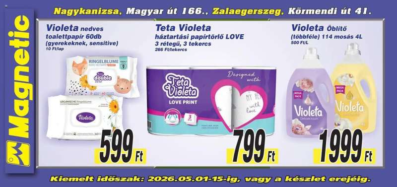Magnetic Magnetic Aktuális óriásplakátok 2 oldal