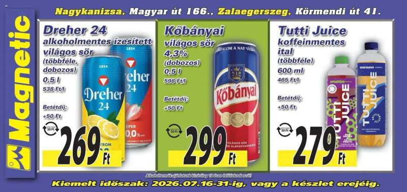 Magnetic Magnetic Aktuális óriásplakátok 4 oldal