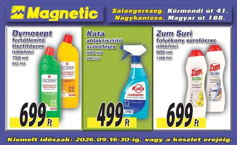 Magnetic Magnetic Aktuális óriásplakátok 3 oldal