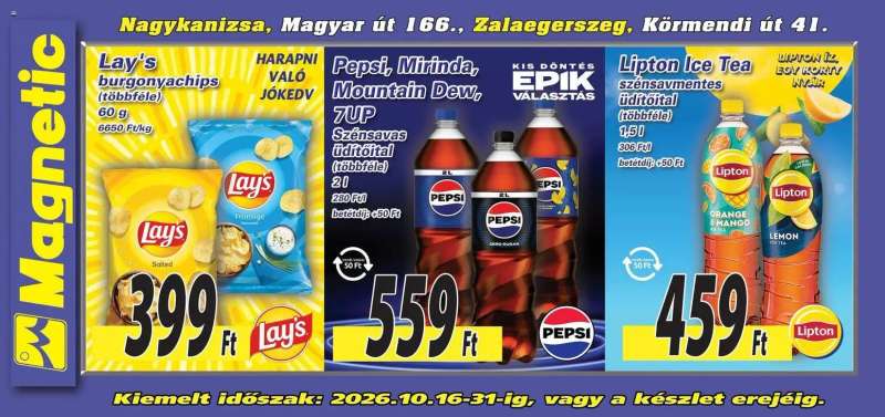 Magnetic Magnetic Aktuális óriásplakátok 5 oldal
