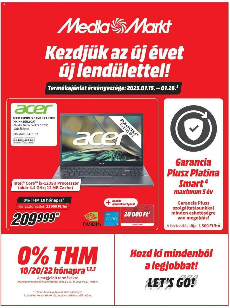 Media Markt Akciós újság Media Markt 1 oldal