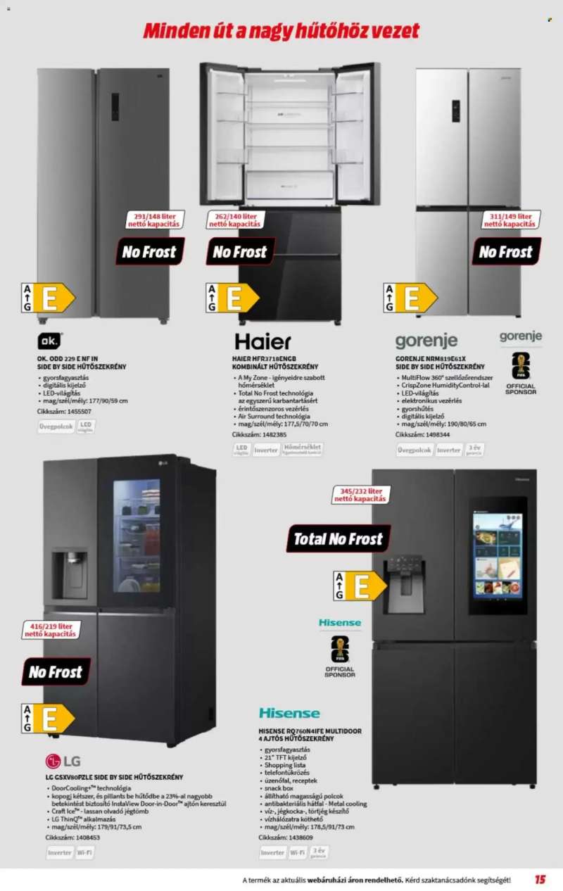 Media Markt Media Markt akciós újság 15 oldal