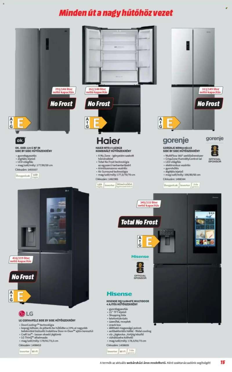 Media Markt Media Markt akciós újság 15 oldal