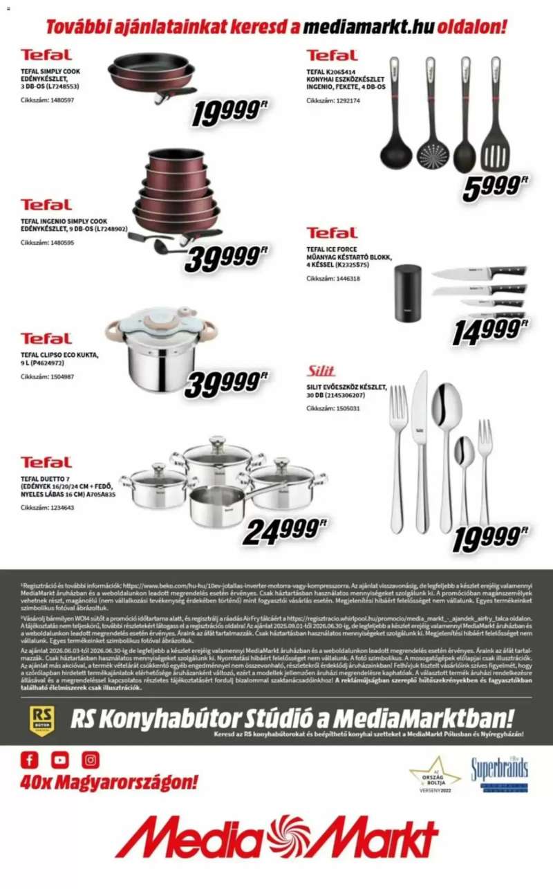 Media Markt Media Markt akciós újság 16 oldal