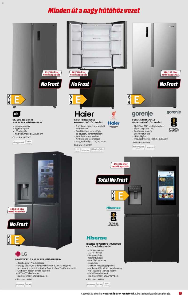 Media Markt Media Markt akciós újság 15 oldal