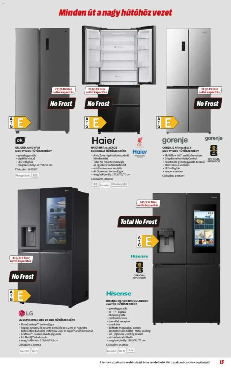 Media Markt Media Markt akciós újság 15 oldal