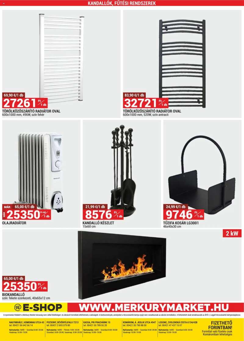 Merkury Market Akciós újság Merkury Market 26 oldal
