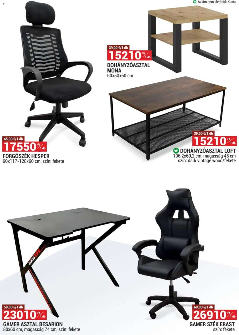 Merkury Market Akciós újság Merkury Market 4 oldal