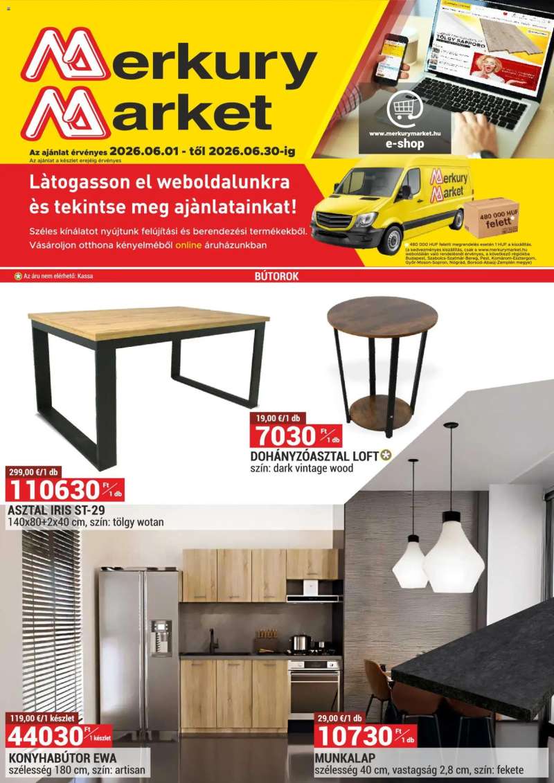Merkury Market Merkury Market akciós újság 1 oldal