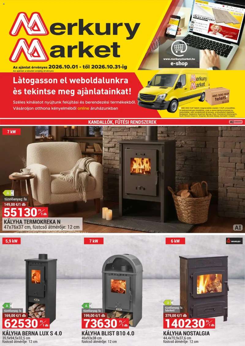 Merkury Market Merkury Market akciós újság 1 oldal