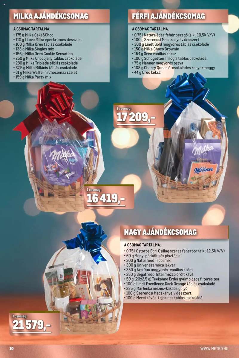 Metro Ajándékmegoldások 10 oldal