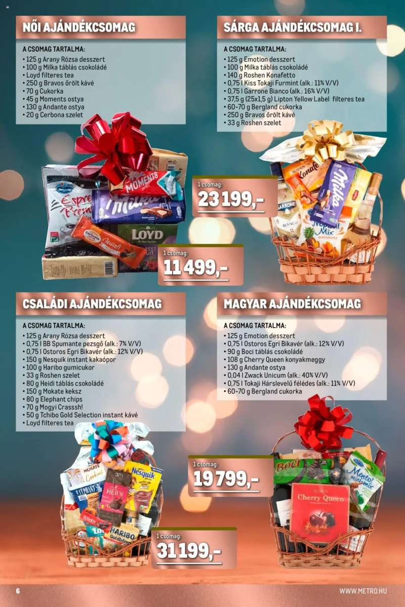 Metro Ajándékmegoldások 6 oldal