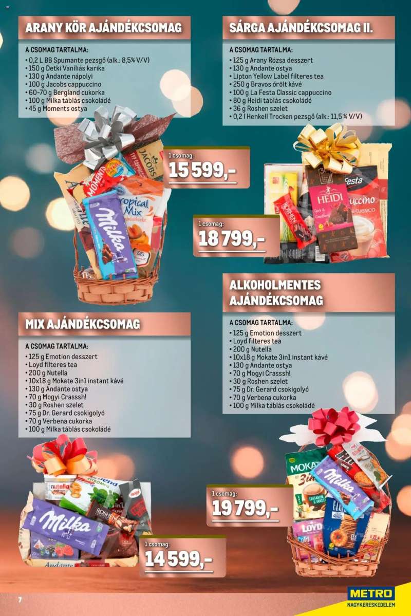 Metro Ajándékmegoldások 7 oldal