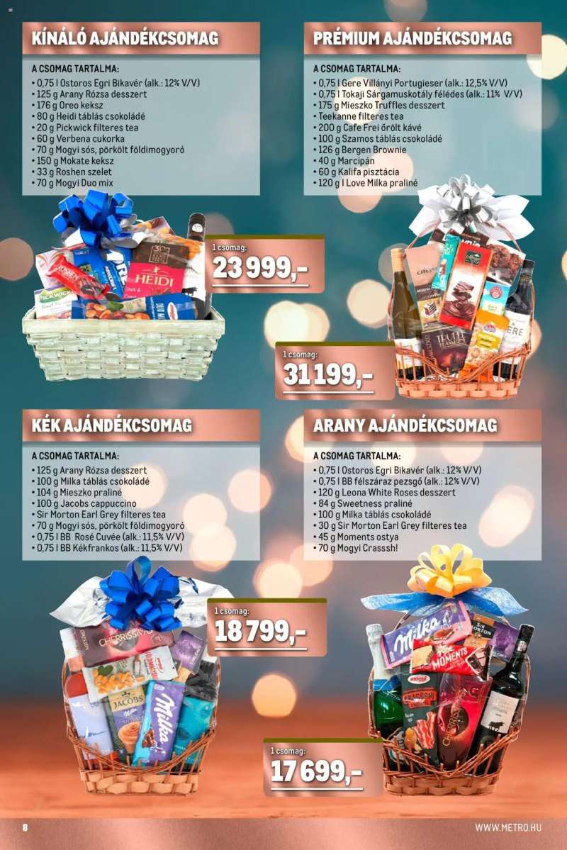 Metro Ajándékmegoldások 8 oldal