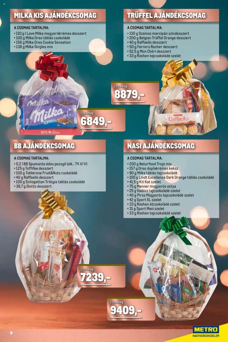 Metro Ajándékmegoldások 9 oldal