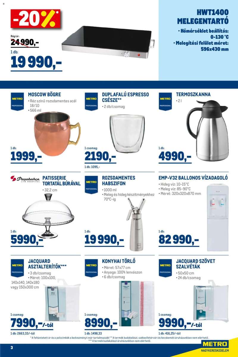 Metro Professzionális irodai megoldások 3 oldal