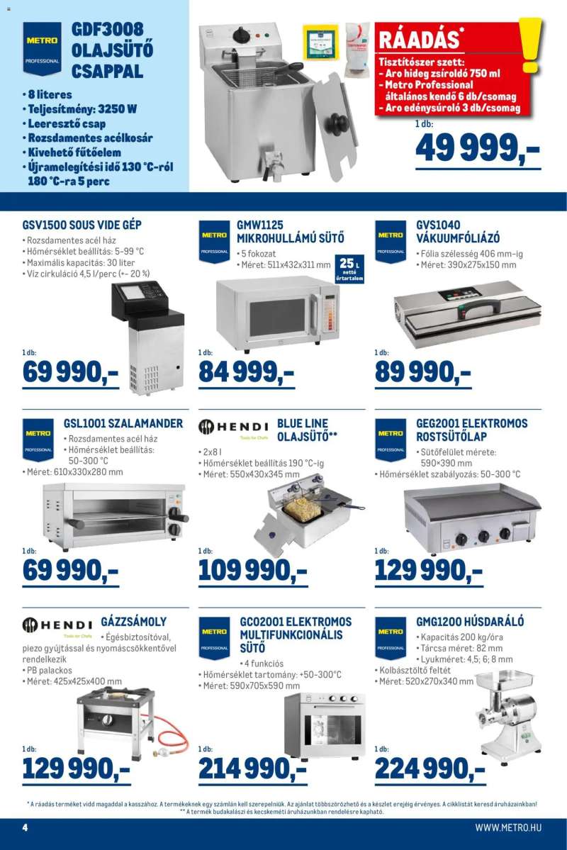 Metro Professzionális irodai megoldások 4 oldal