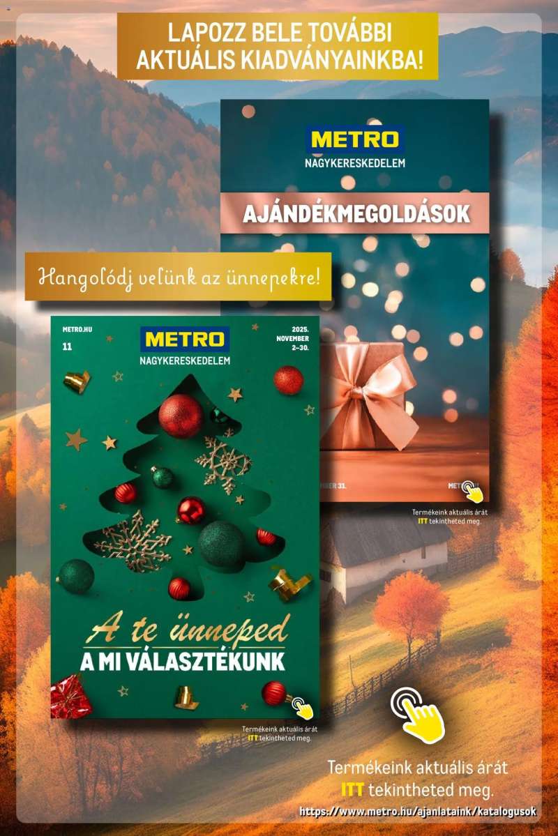 Metro Ünnepi Italok katalógus 23 oldal