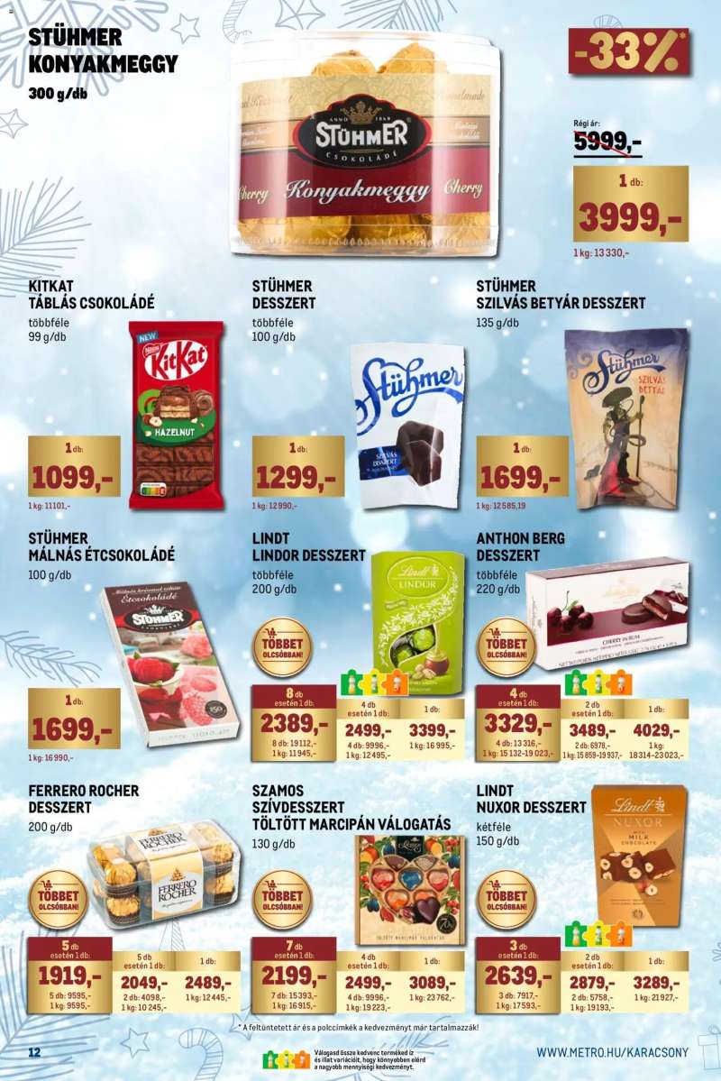 Metro Ünnepi katalógus 12 oldal