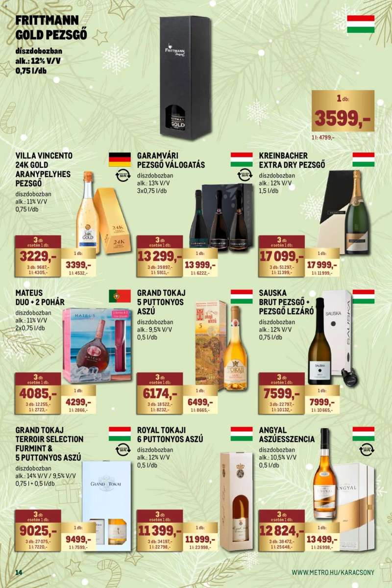 Metro Ünnepi katalógus 14 oldal