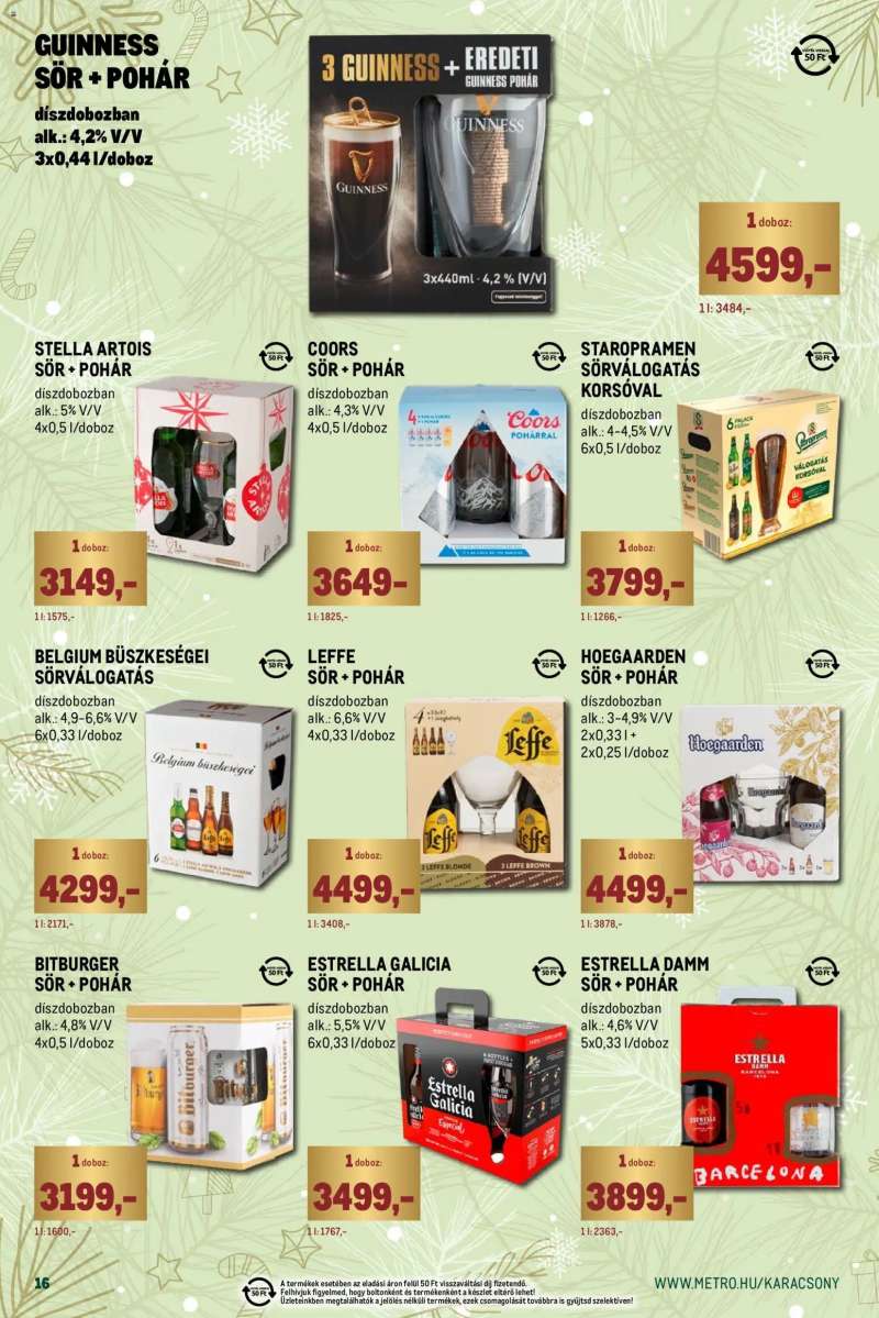 Metro Ünnepi katalógus 16 oldal