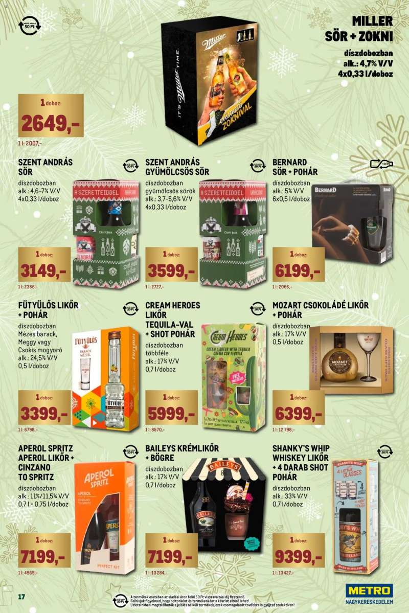Metro Ünnepi katalógus 17 oldal