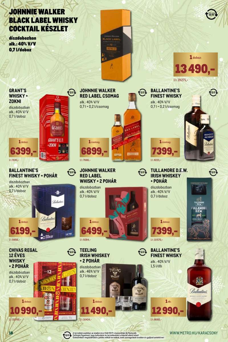 Metro Ünnepi katalógus 18 oldal