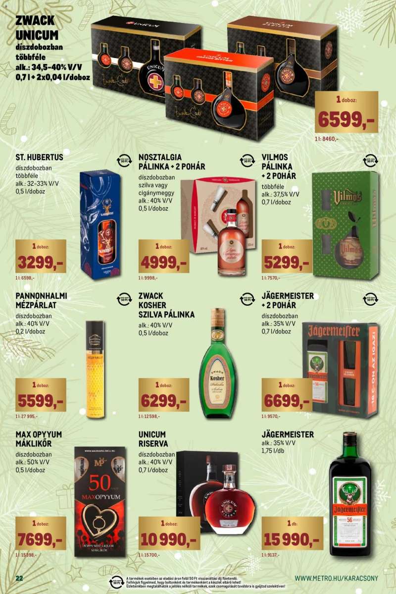 Metro Ünnepi katalógus 22 oldal