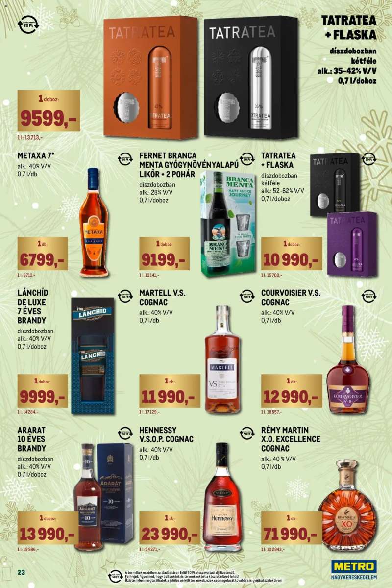 Metro Ünnepi katalógus 23 oldal
