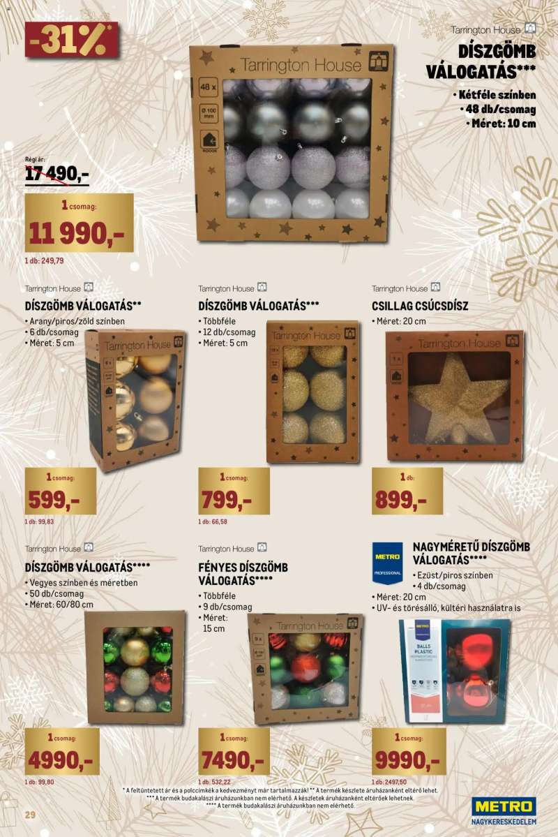 Metro Ünnepi katalógus 29 oldal