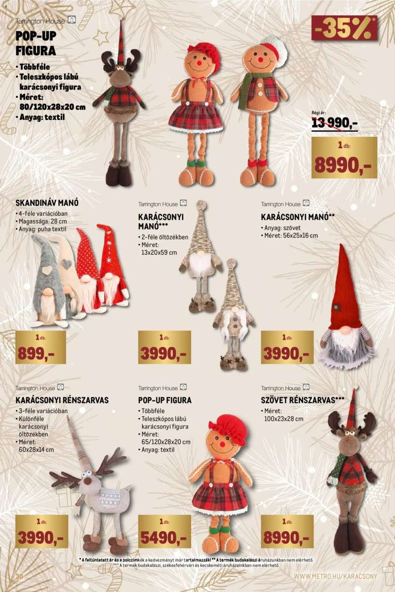 Metro Ünnepi katalógus 30 oldal