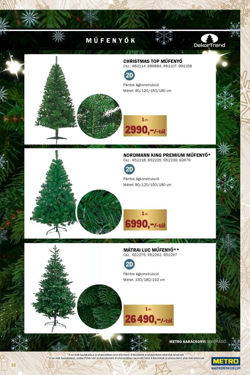 Metro Ünnepi katalógus 35 oldal
