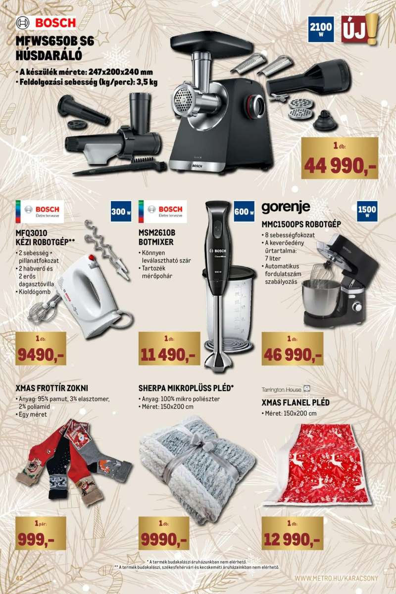 Metro Ünnepi katalógus 42 oldal