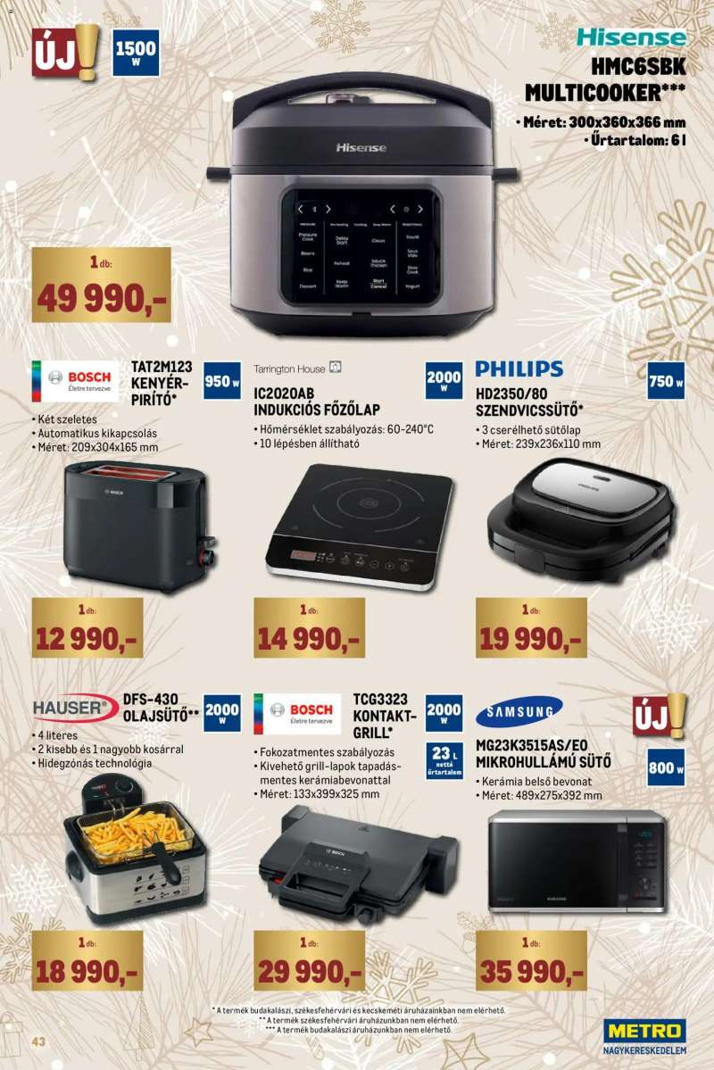 Metro Ünnepi katalógus 43 oldal